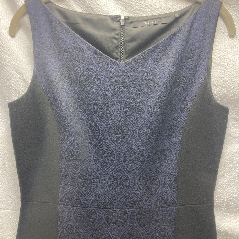 Tahari Princess Seamed Sheath Dress